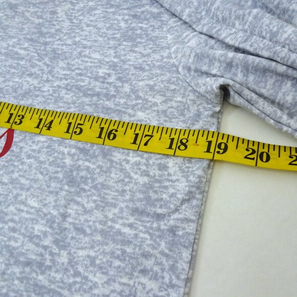 Mistle Toes Christmas Pajama Top Large SOFT! Christmas Vibes Only Heather Gray L - Picture 4 of 5